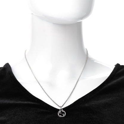 Gucci Sterling Silver Interlocking G Pendant Necklace 2 of 5