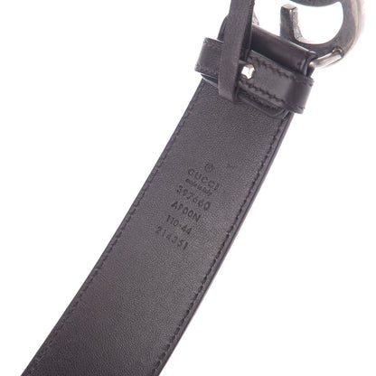 Gucci Moon Calfskin Nickel Double G 40mm Belt 110 44 Dark Cocoa 6 of 7
