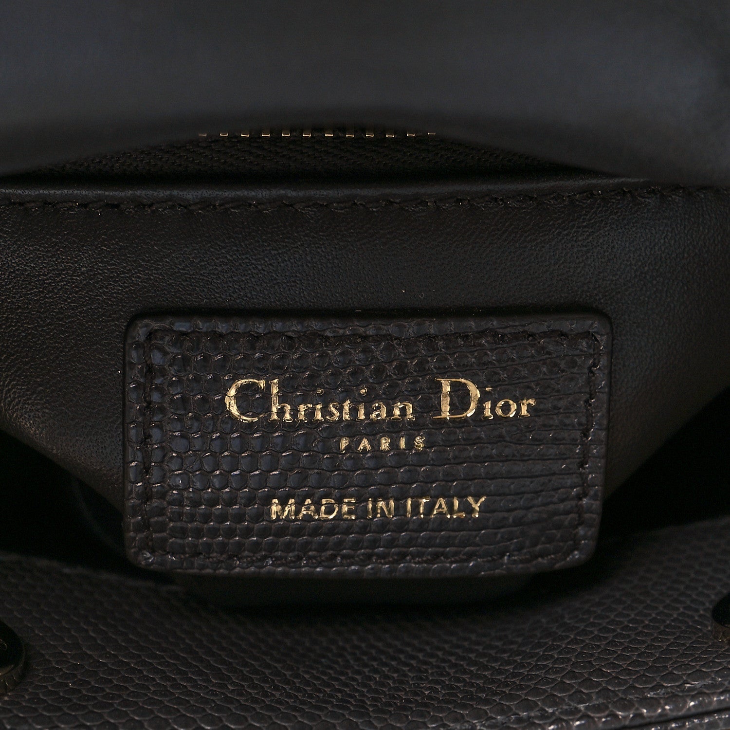 Christian Dior Lizard Mini Lady Dior Grey 5 of 9