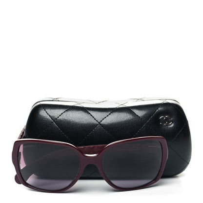 Chanel Lambskin Square Chain Sunglasses 5289-Q Red 8 of 8