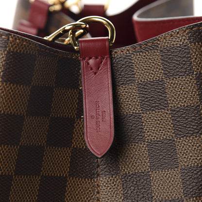 Louis Vuitton Damier Ebene Neonoe MM Cherry Berry 9 of 10