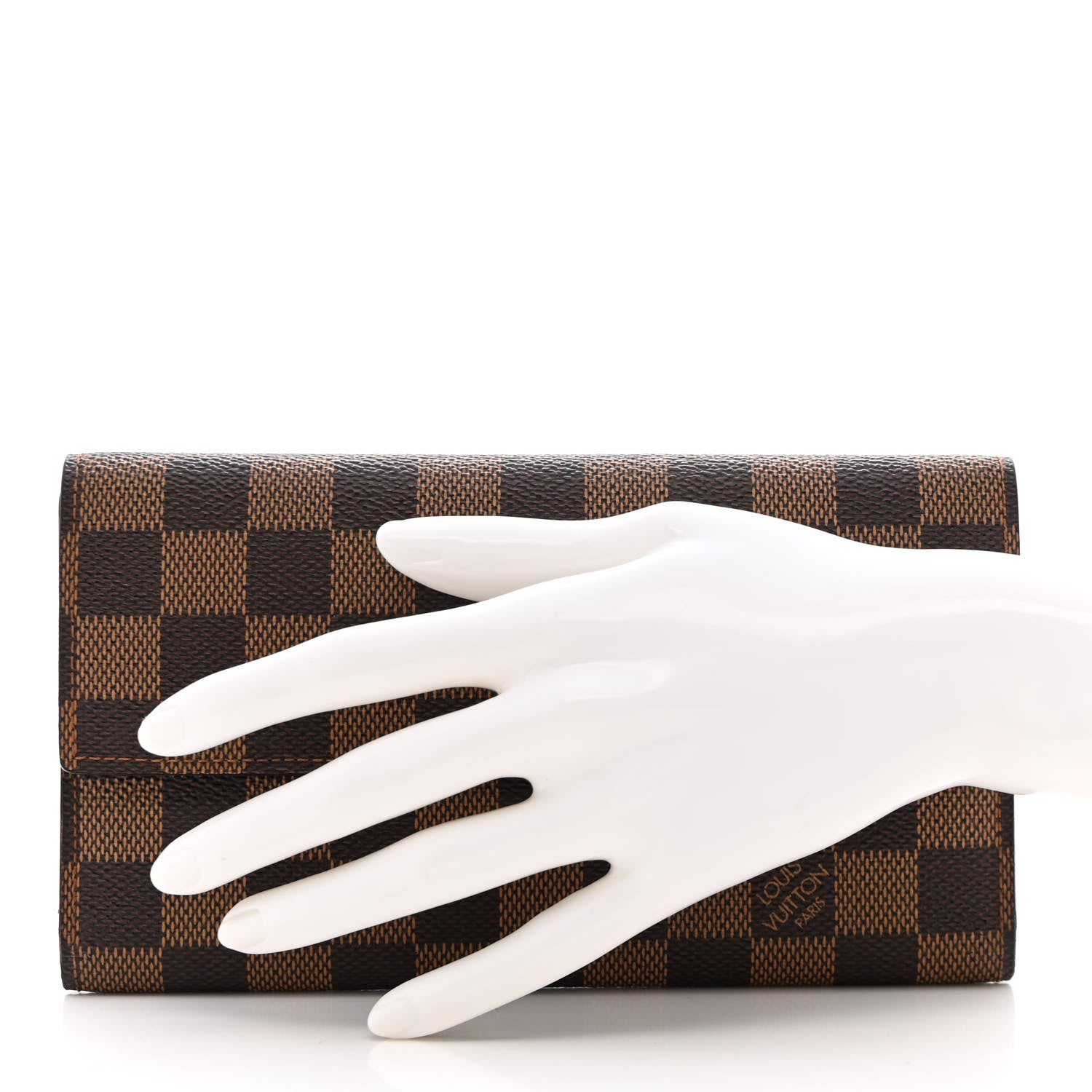 Louis Vuitton Damier Ebene Porte Tresor International Wallet 2 of 15