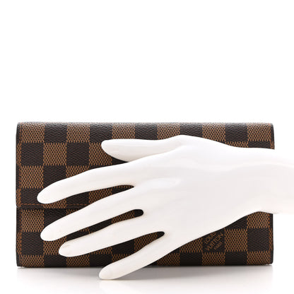 Louis Vuitton Damier Ebene Porte Tresor International Wallet 2 of 15