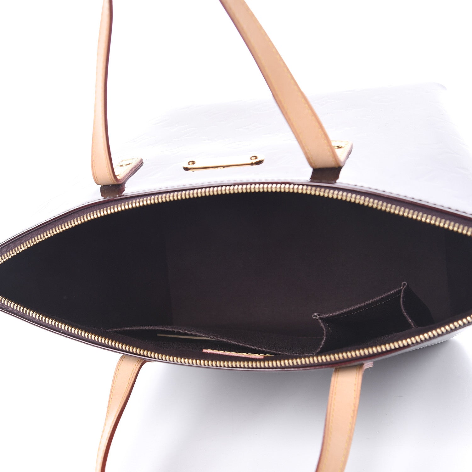 Louis Vuitton Vernis Bellevue PM Amarante 5 of 9