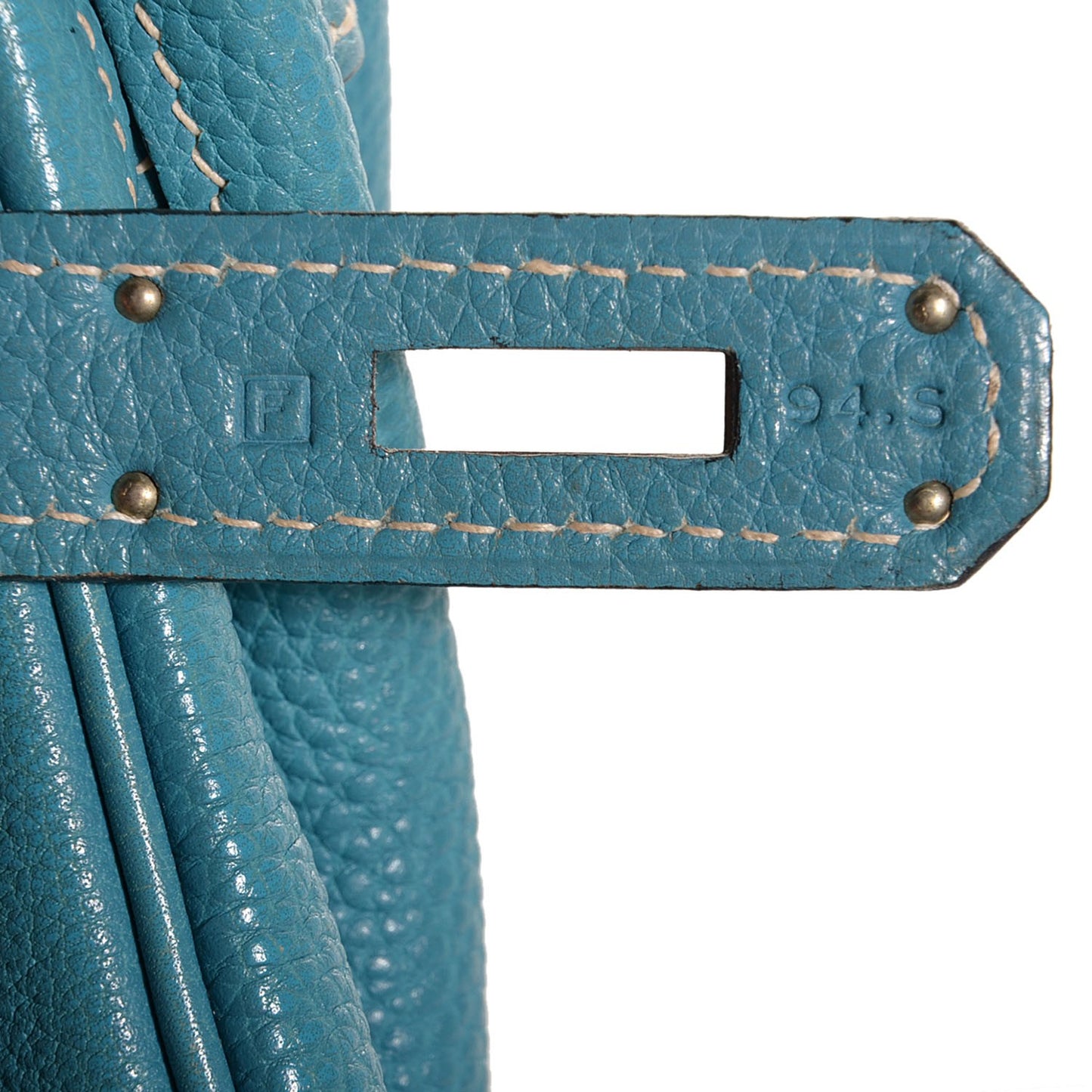 Togo Kelly Retourne 32 Blue Jean