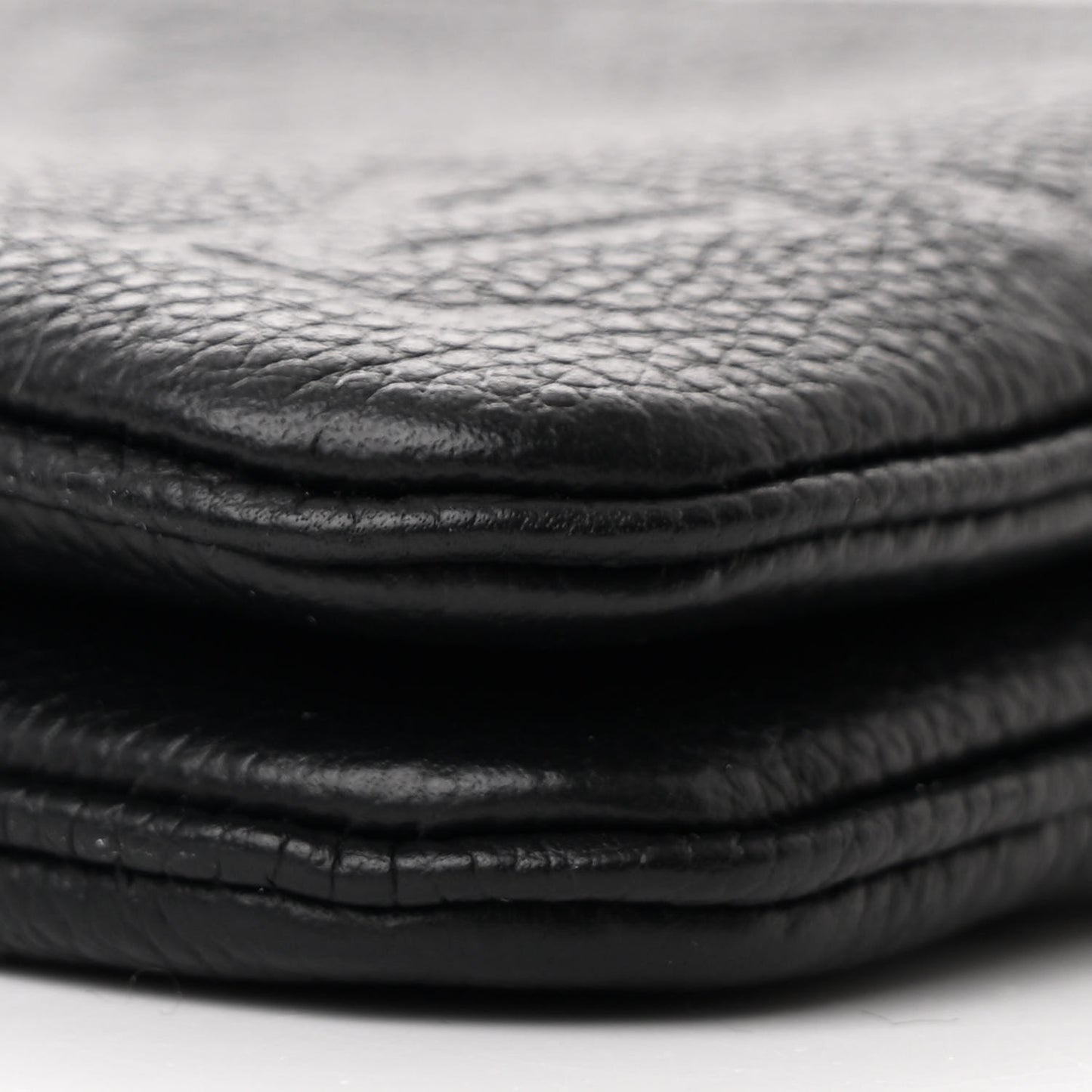 Empreinte Double Zip Pochette Black