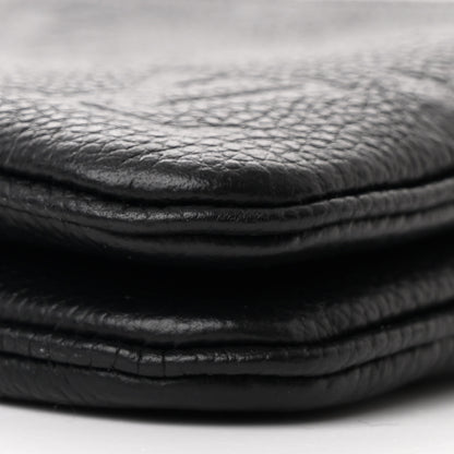 Louis Vuitton Empreinte Double Zip Pochette Black 10 of 11