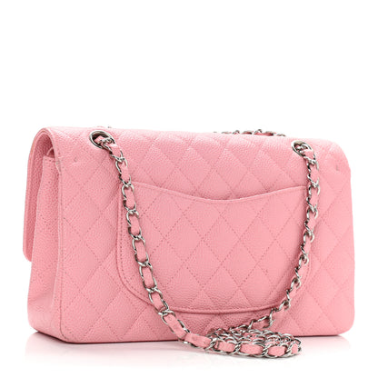 Chanel Caviar Quilted Medium Double Flap Light Pink 2 of 11
