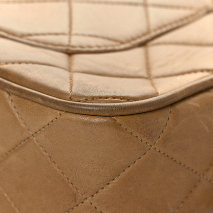 Chanel Lambskin Quilted Flap Camera Case Brown 11 of 14