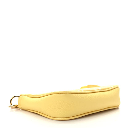 Louis Vuitton Empreinte Monogram Mini Pochette Accessories Lemon Curd Yellow 4 of 6