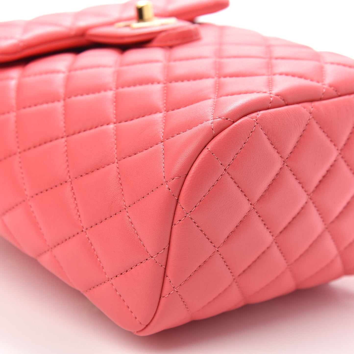 Lambskin Quilted Mini Urban Spirit Backpack Pink