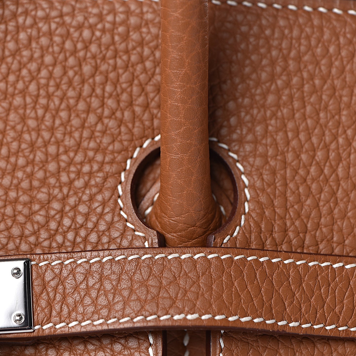Taurillon Clemence Birkin 35 Gold