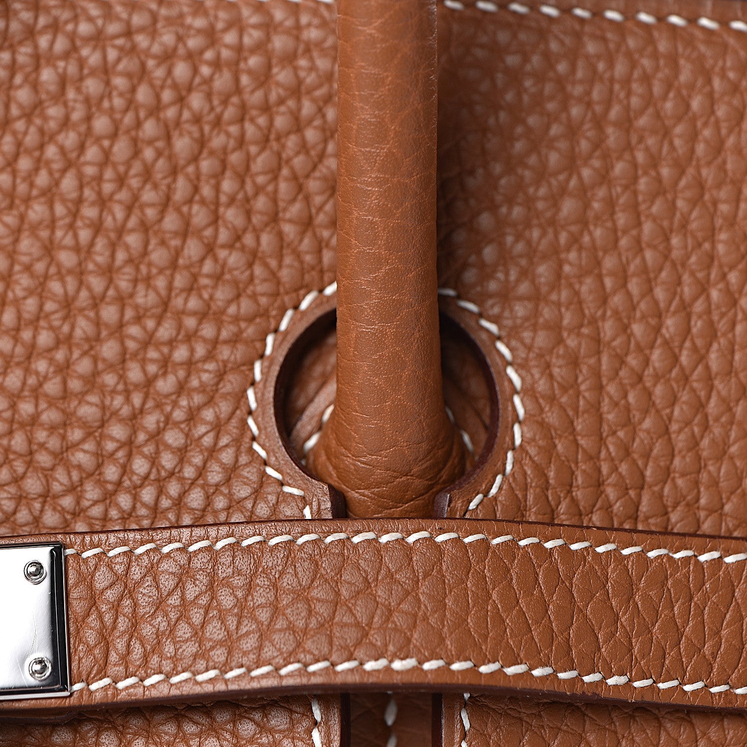 Hermes Taurillon Clemence Birkin 35 Gold 40 of 45