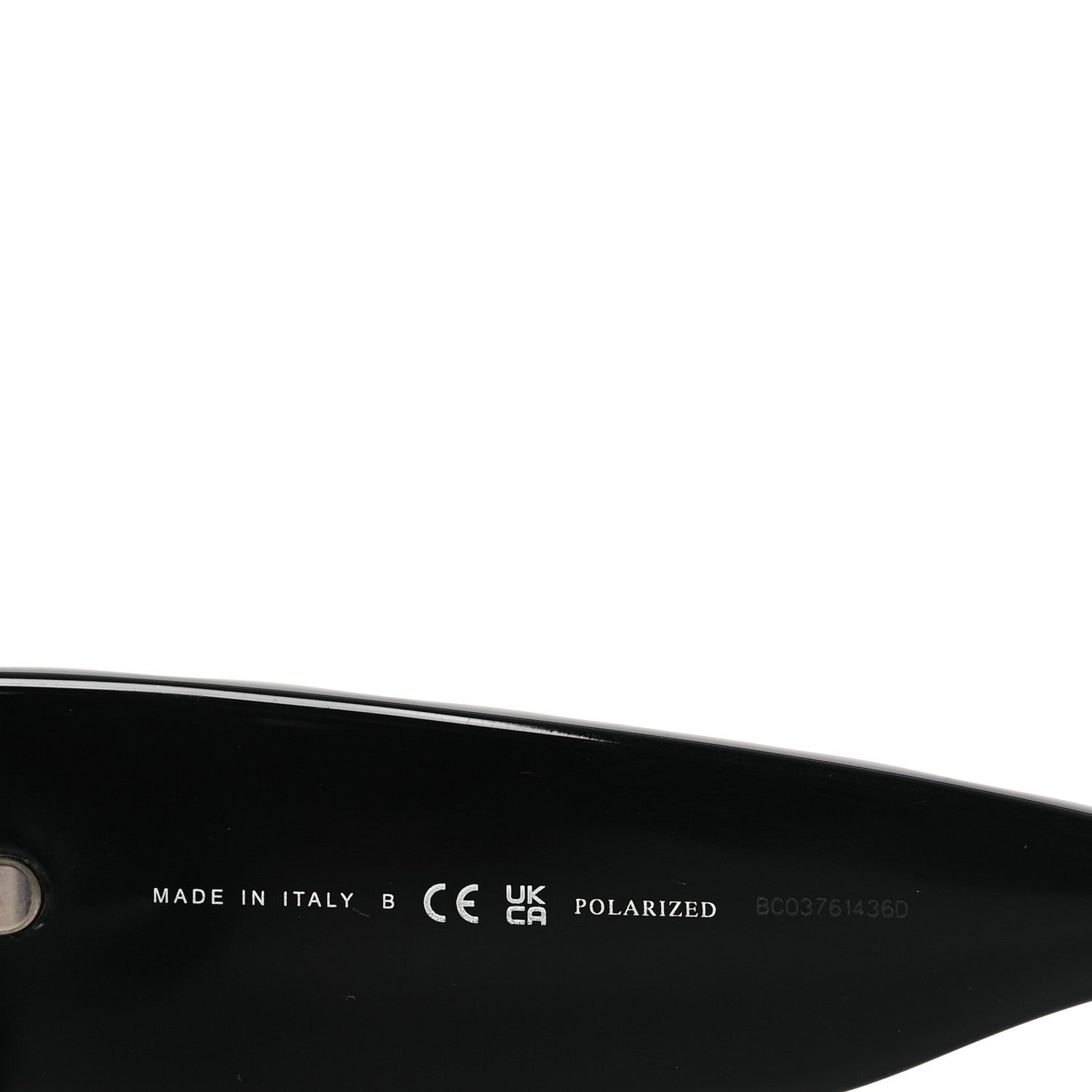 Chanel Acetate Quilted CC Rectangle Sunglasses 5483-A Black 5 of 8