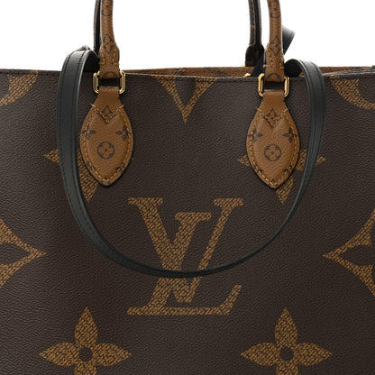 Louis Vuitton Reverse Monogram Giant Onthego MM 7 of 12