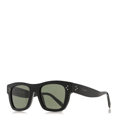 Celine Acetate Rectangular Sunglasses CL4009IN Black 1 of 6