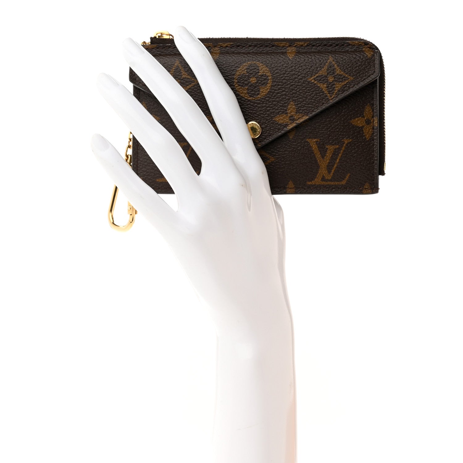 Louis Vuitton Monogram Recto Verso Card Holder Black 2 of 13