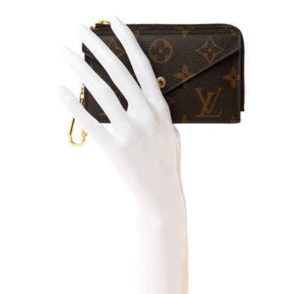 Louis Vuitton Monogram Recto Verso Card Holder Black 2 of 13