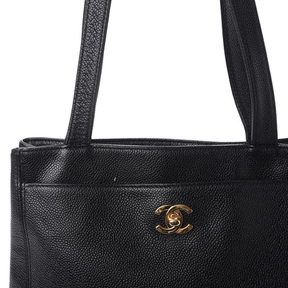 Chanel Caviar CC Shoulder Bag Black 8 of 8