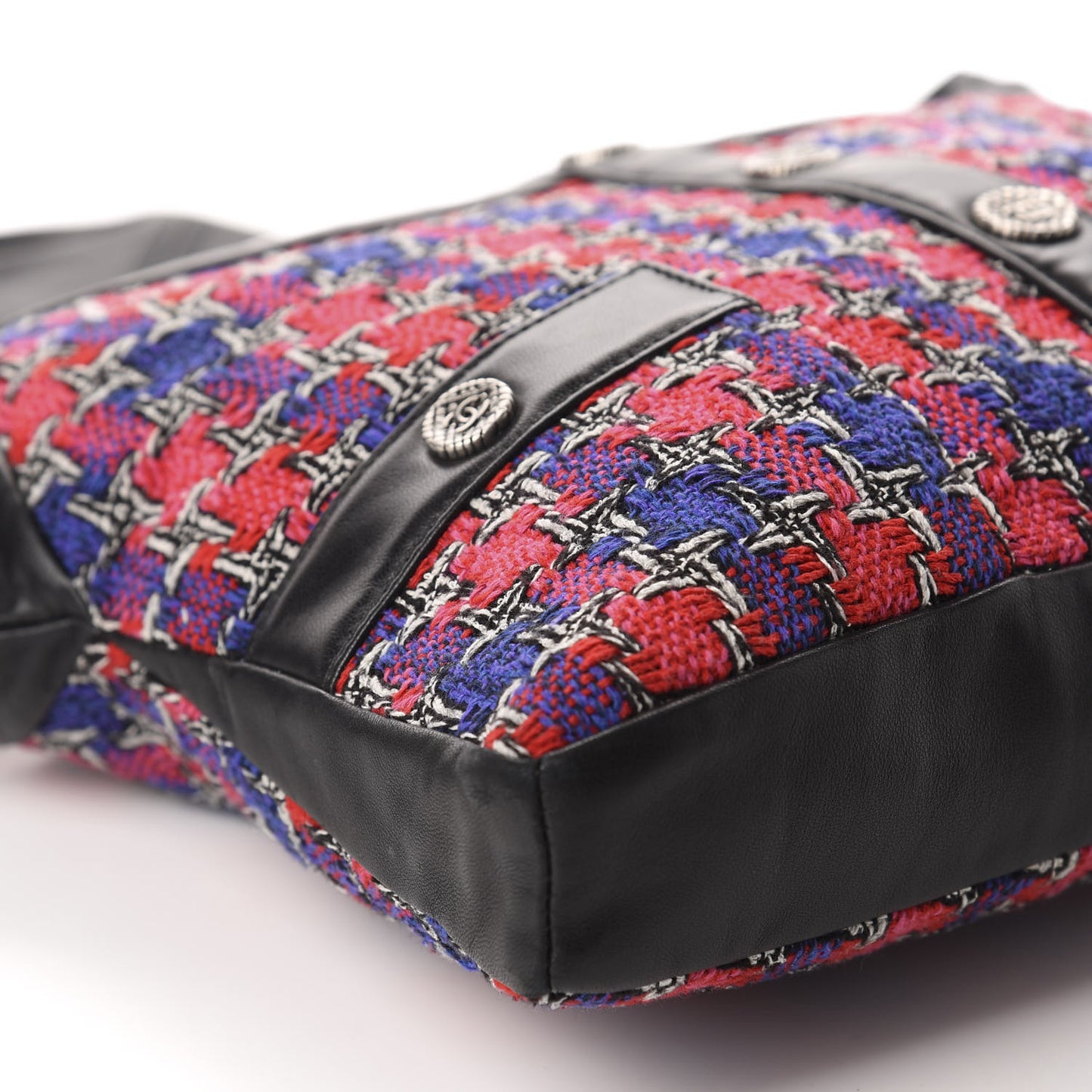 Lambskin Tweed Small Girl Bag Red Blue Black
