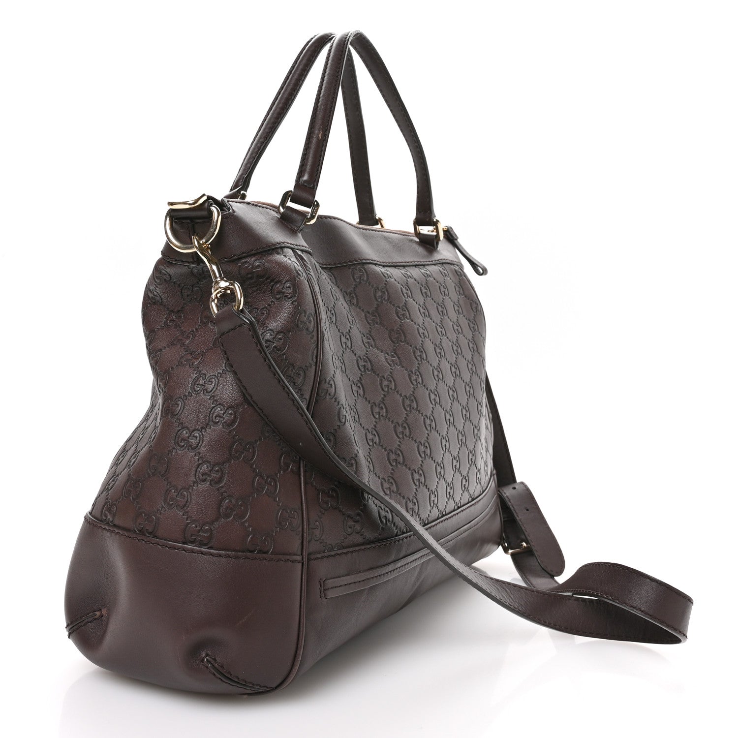 Gucci Guccissima Mayfair Tote Brown 3 of 11