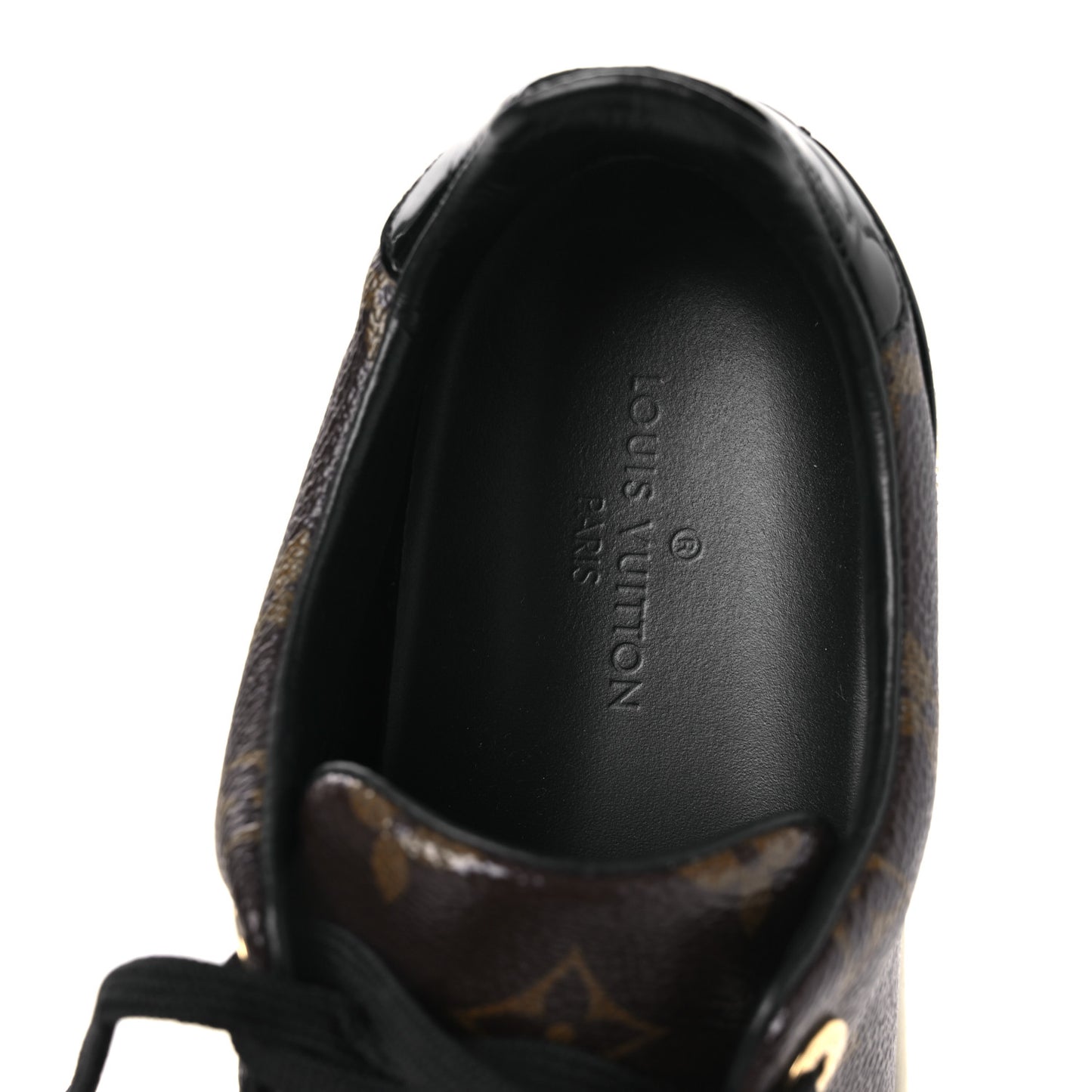Patent Monogram Frontrow Sneakers 37
