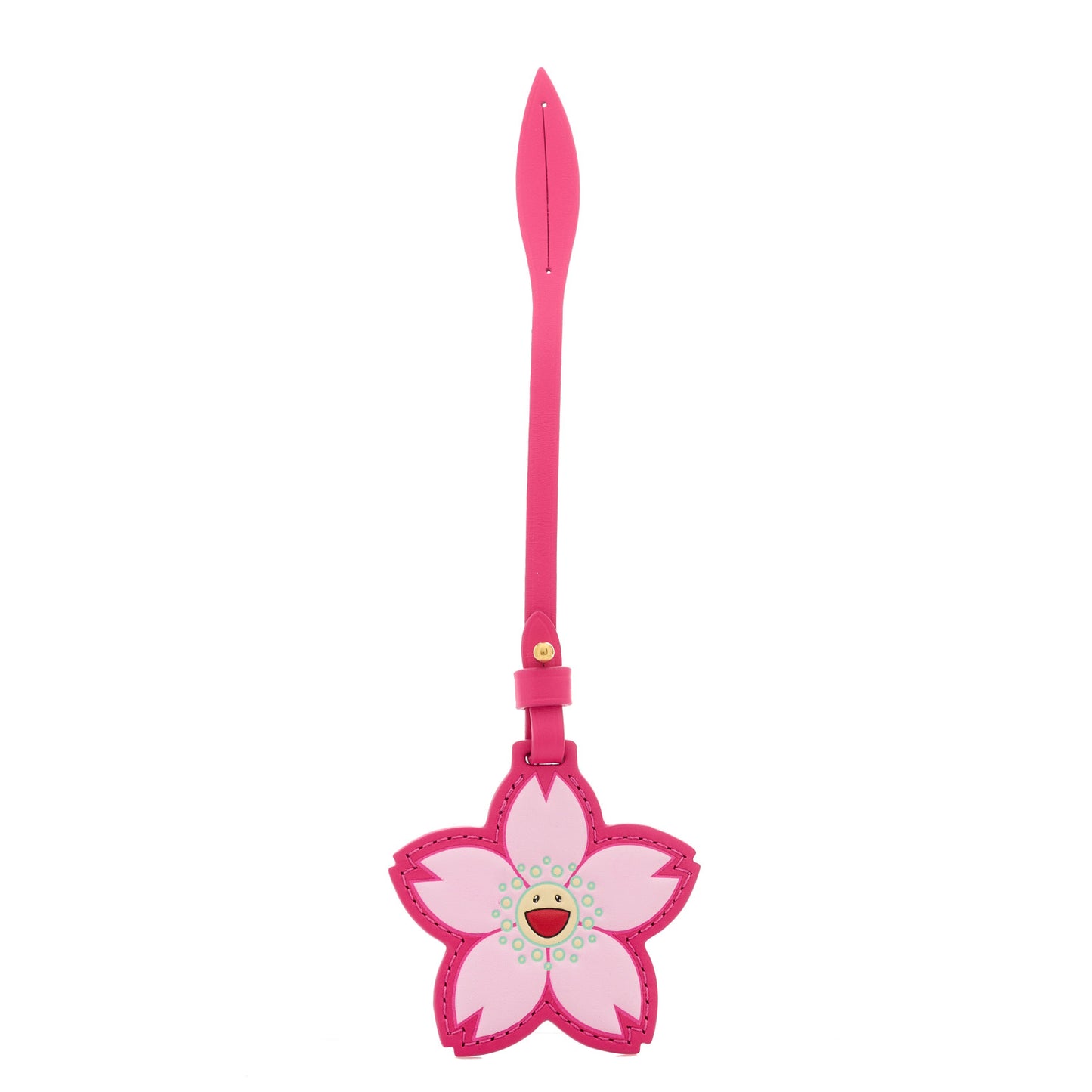 LV X TM Cherry Blossom Bag Charm Pink