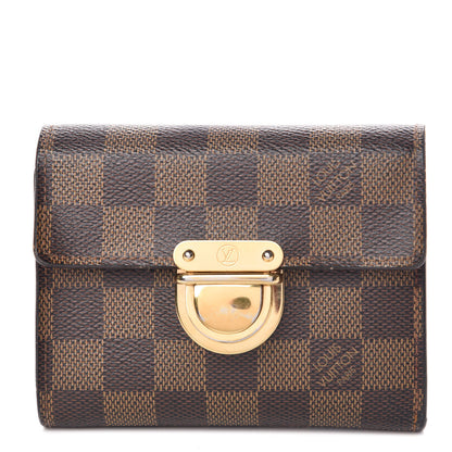 Louis Vuitton Damier Ebene Koala Compact Wallet 1 of 9