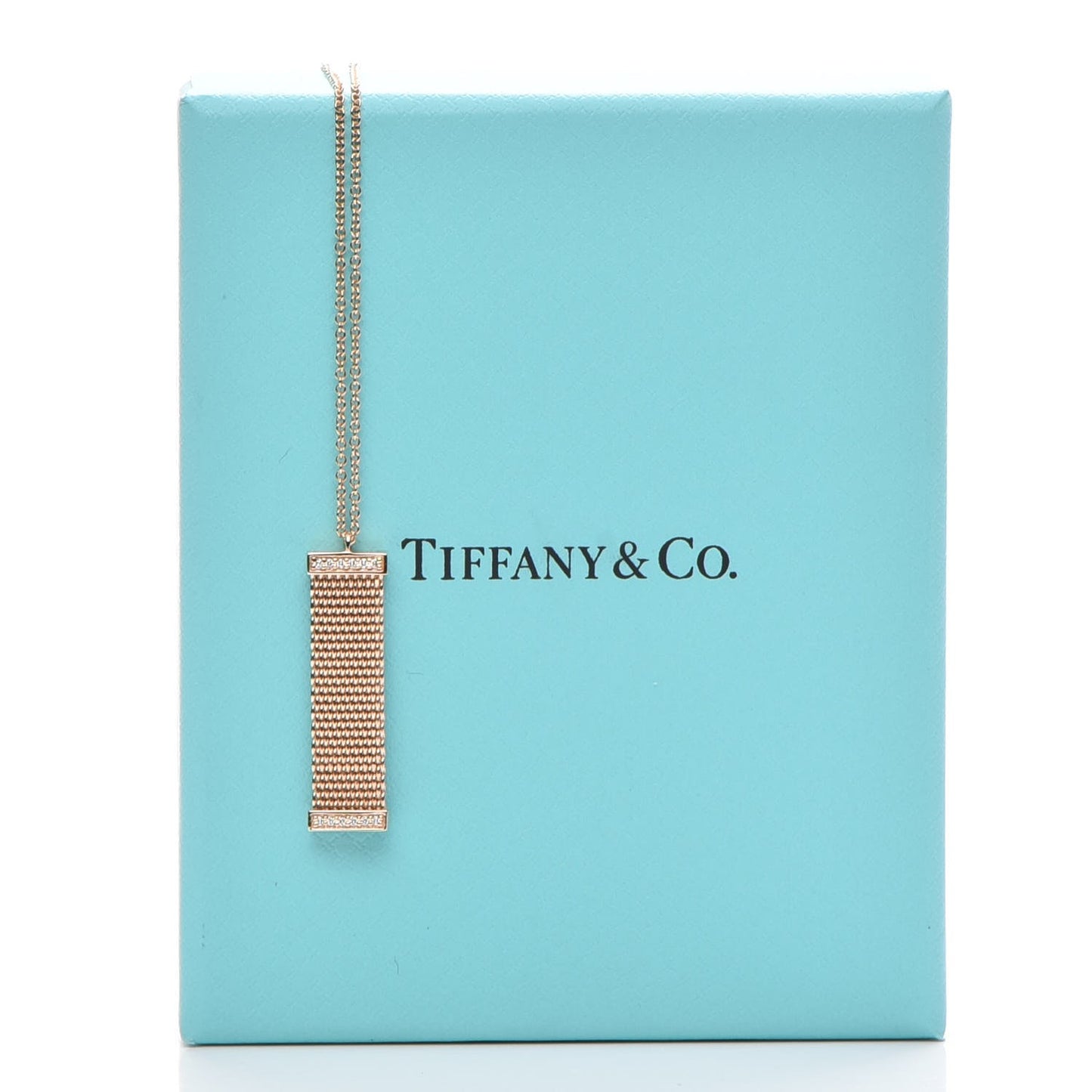 18K Rose Gold Diamond Somerset Pendant Necklace