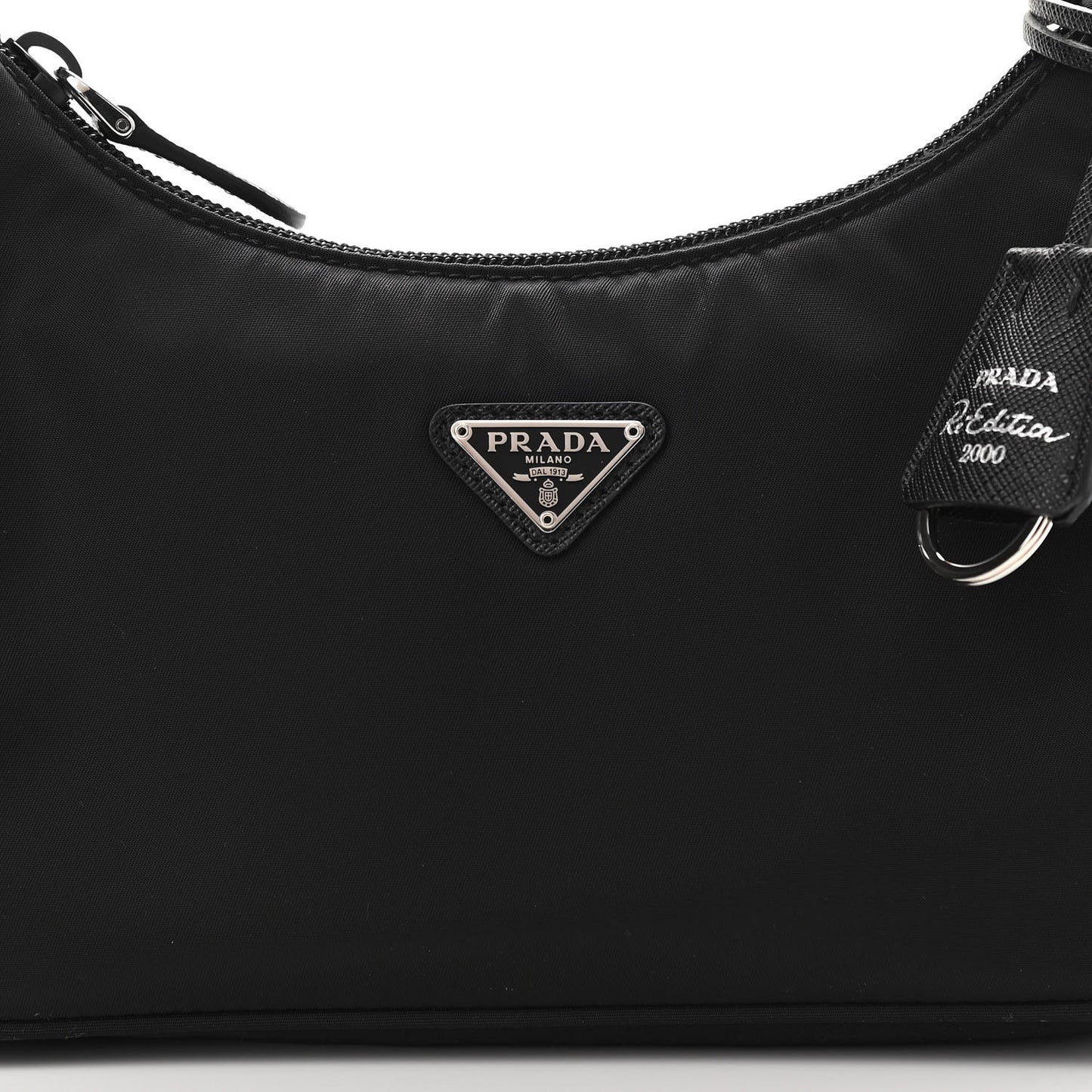 Tessuto Nylon Mini Re-Edition 2000 Bag Black