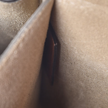 Chloe Suede Smooth Calfskin Studded Drew Shoulder Bag Caramel 7 of 10