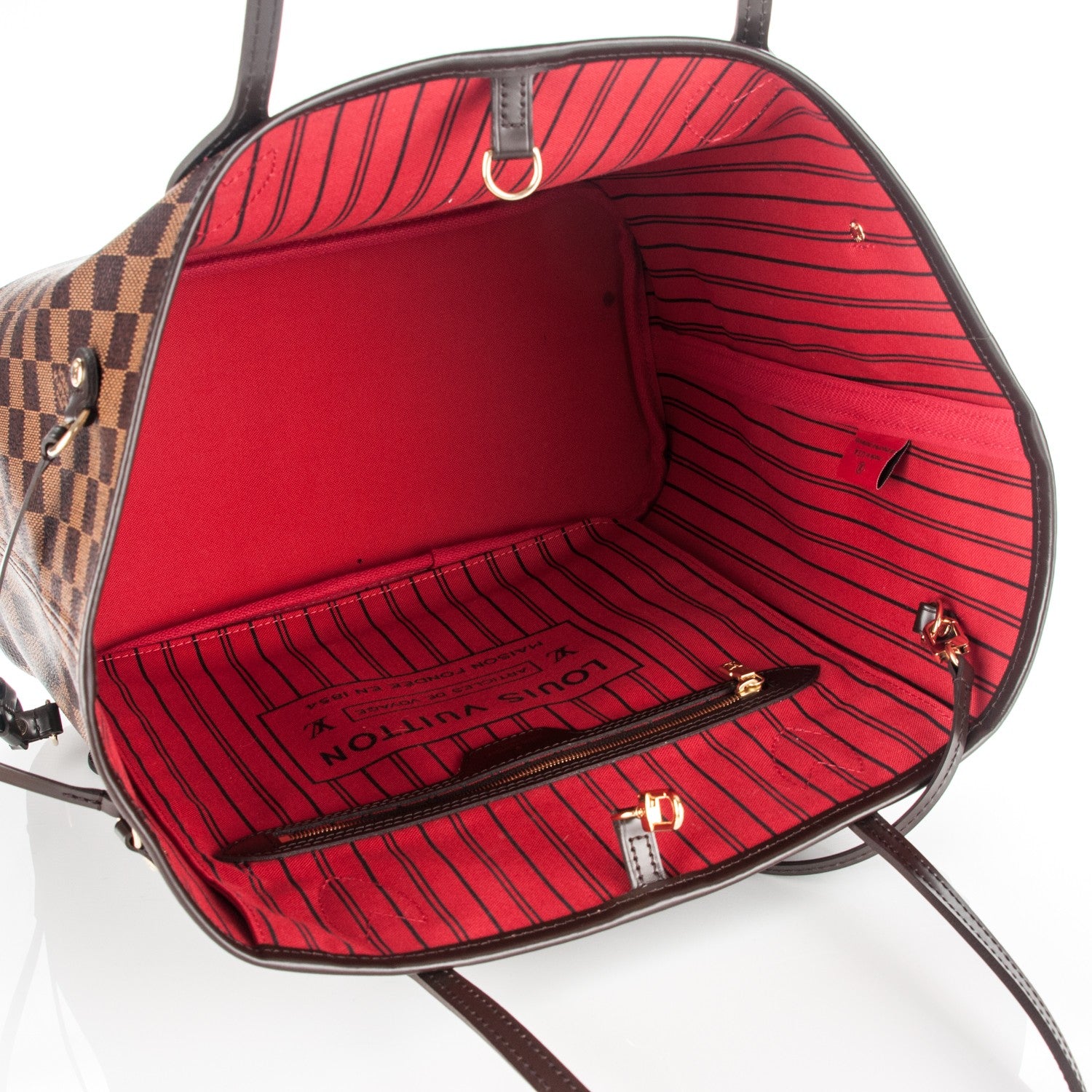 Louis Vuitton Damier Ebene Neo Neverfull MM 6 of 8
