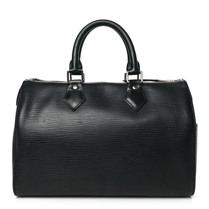 Louis Vuitton Epi Speedy 30 Black 1 of 12