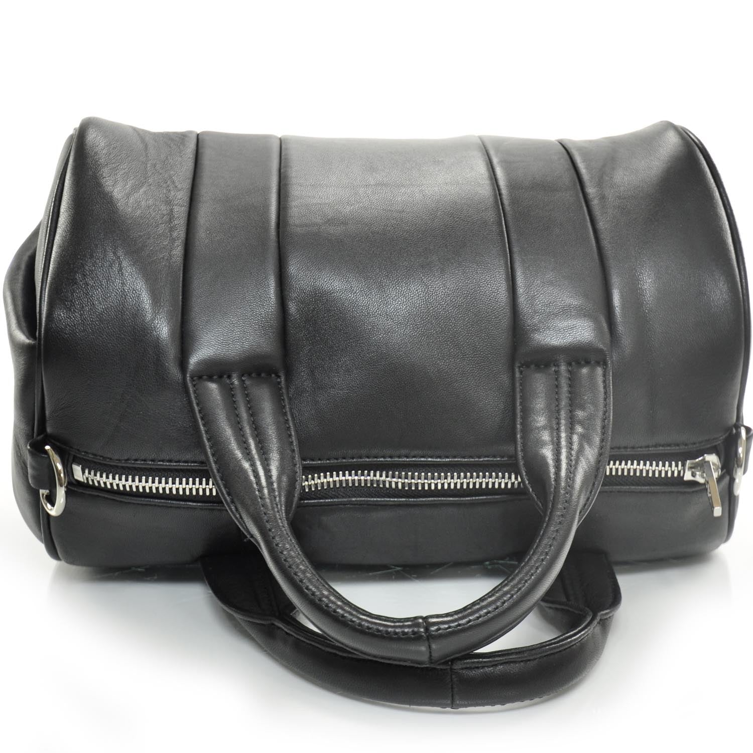 Alexander Wang Leather Resin Rivet Rocco Duffel Bag Black 5 of 7