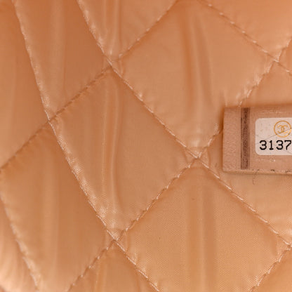 Chanel Lambskin Quilted Large Vanity Pouch Beige Clair 7 of 9
