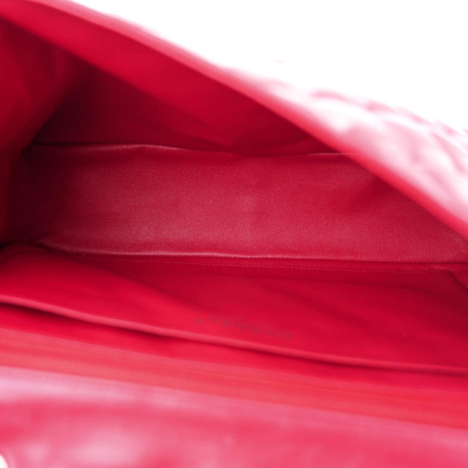 Chanel Lambskin Quilted Jumbo Single Flap Red 5 of 12