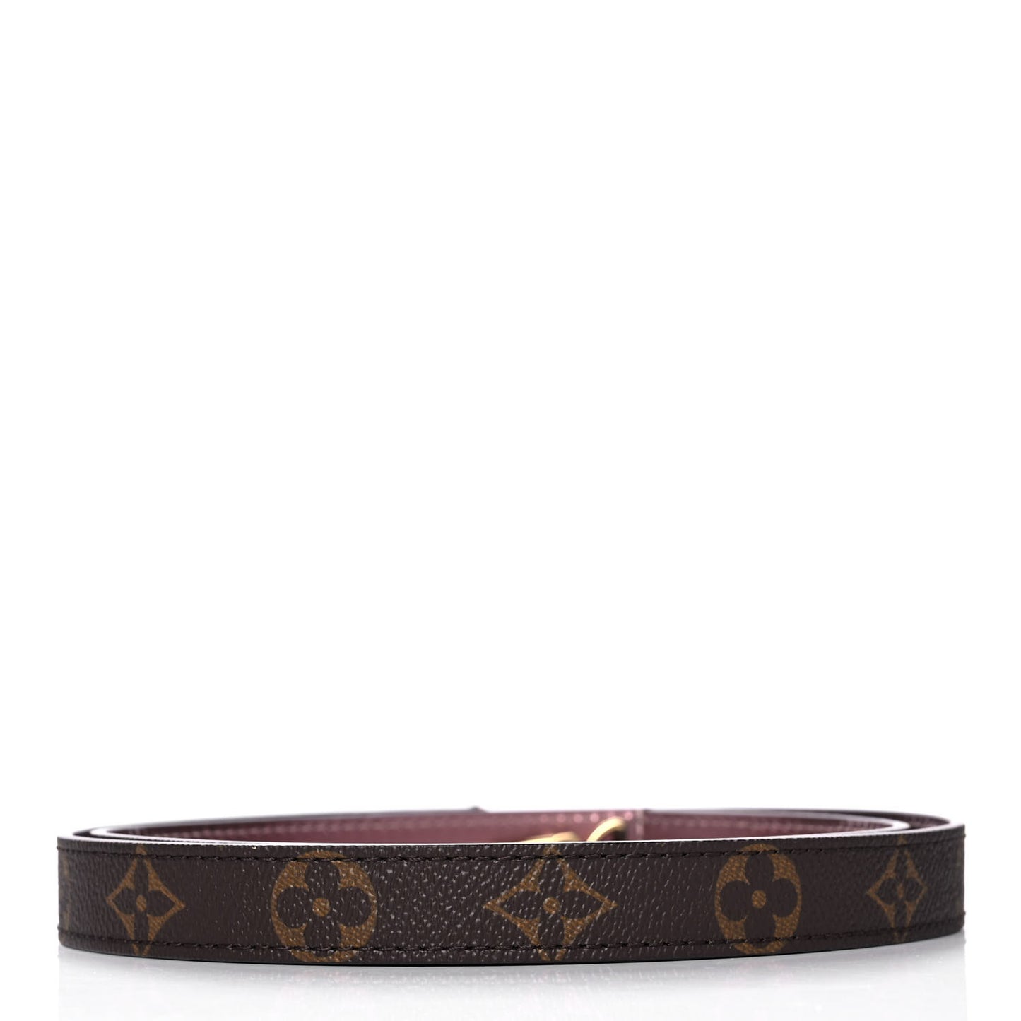 Patent Monogram Alma BB Strap Rose Ballerine