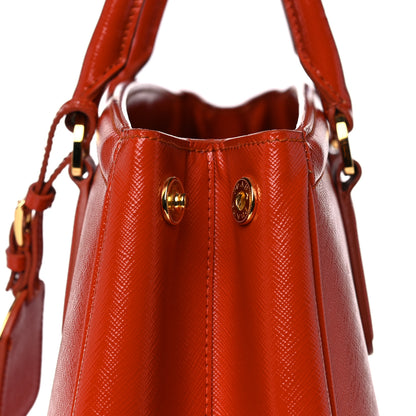 Prada Saffiano Vernice Parabole Tote Arancio 11 of 20