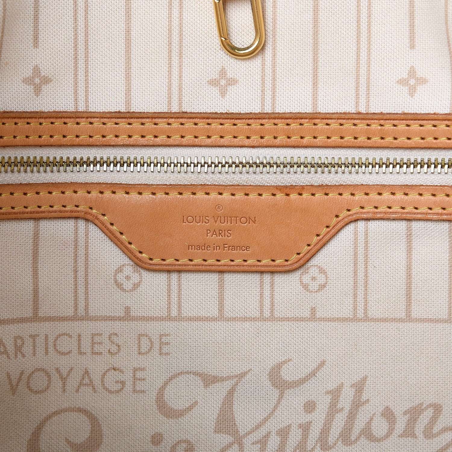 Louis Vuitton Damier Azur Neverfull MM 6 of 25