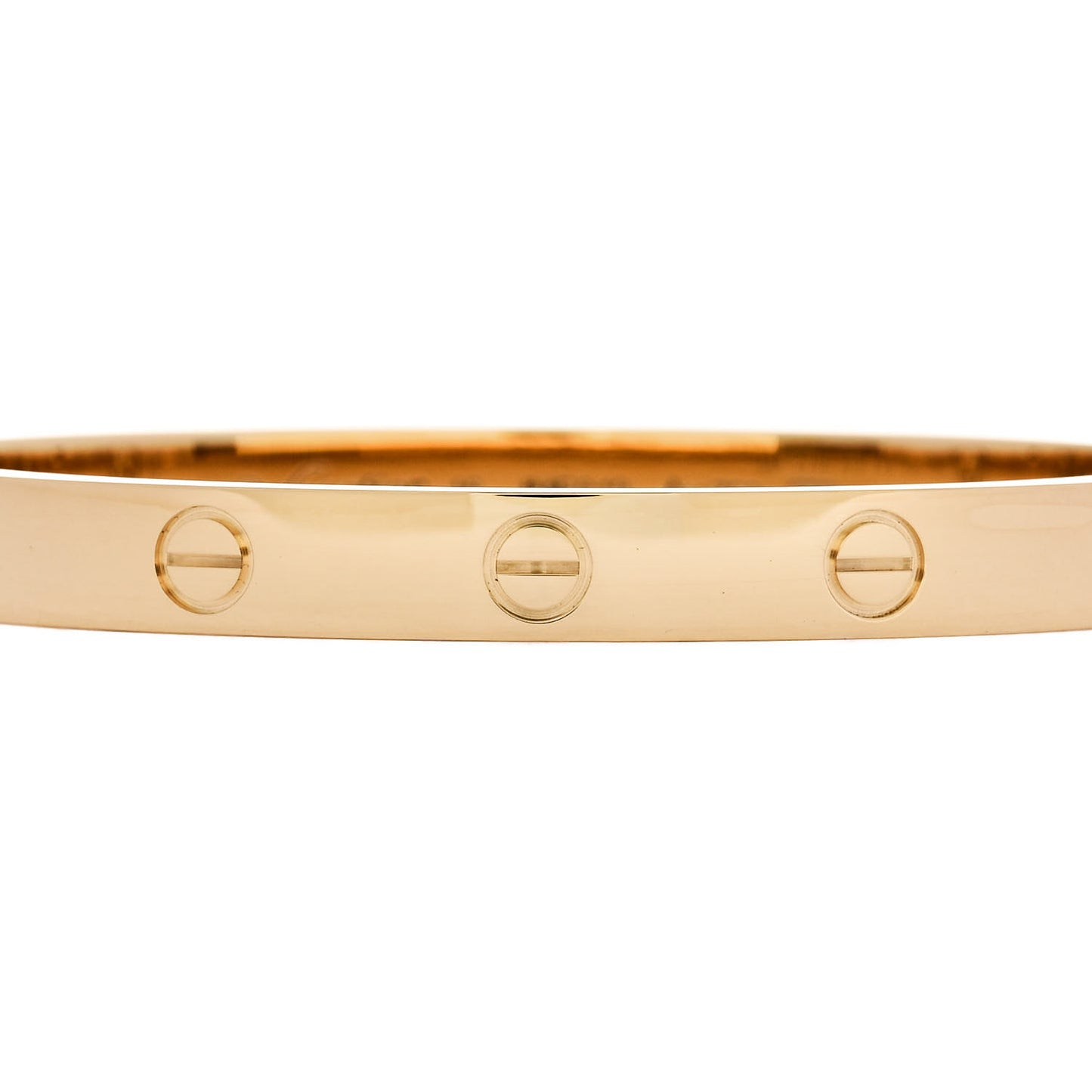 18k Yellow Gold Love Bracelet 16