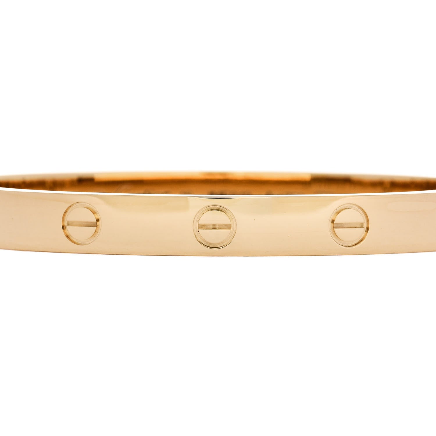 Cartier 18k Yellow Gold Love Bracelet 16 5 of 8