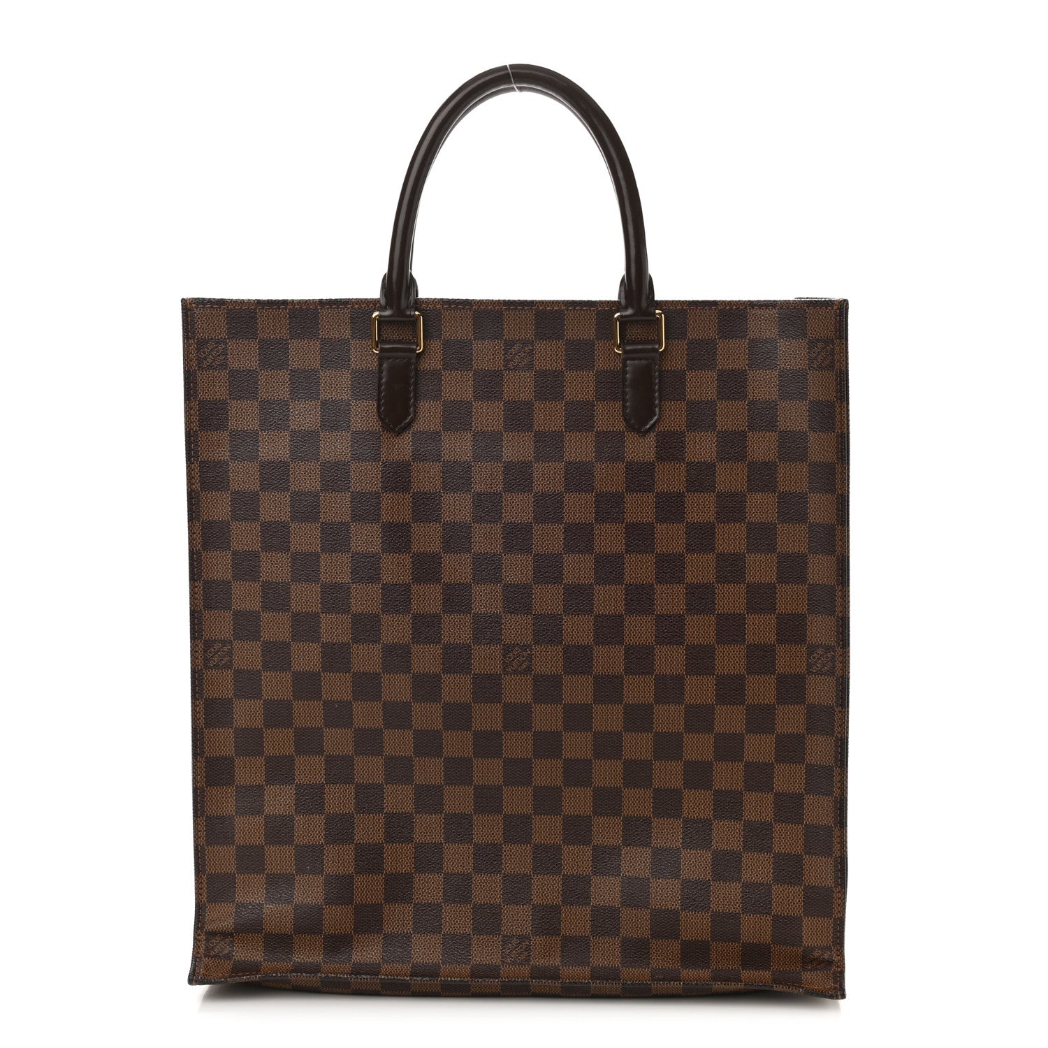 Louis Vuitton Damier Ebene Sac Plat 2 of 9