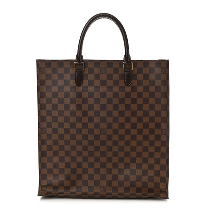Louis Vuitton Damier Ebene Sac Plat 2 of 9