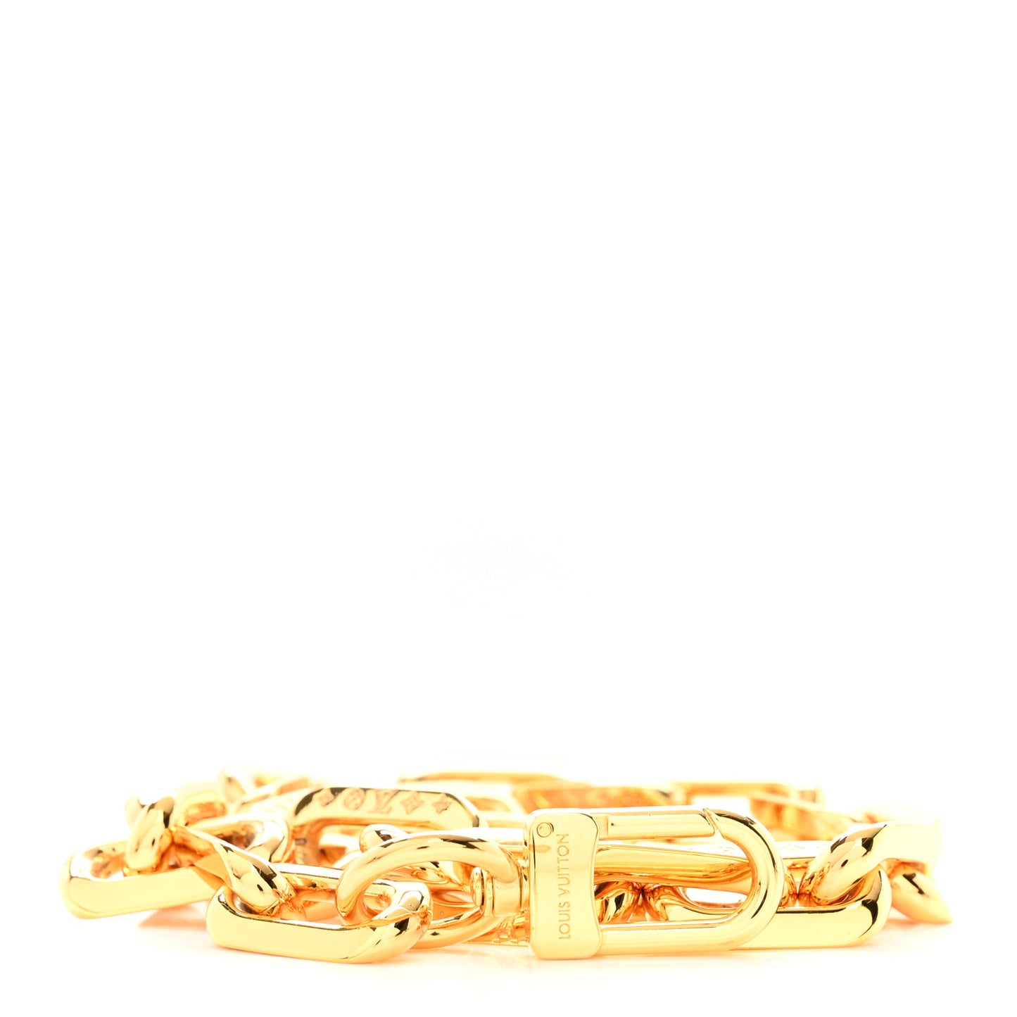Metal Coussin MM Chain Strap Gold
