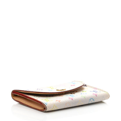 Louis Vuitton Monogram Multicolor Business Card Holder White 4 of 7