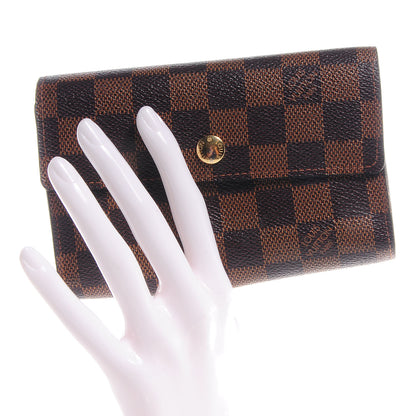 Louis Vuitton Damier Ebene Alexandra Wallet 2 of 9