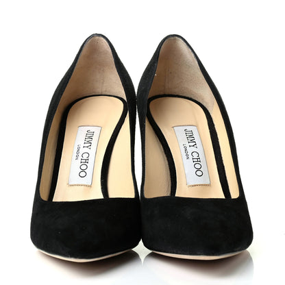 Jimmy Choo Suede Romy 85 Pumps 36.5 Black 2 of 11