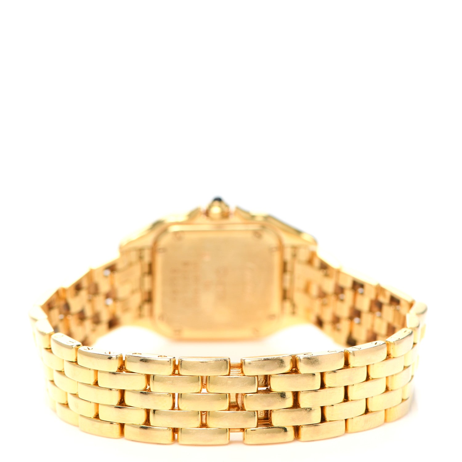 Cartier 18K Yellow Gold 22mm Panthere Quartz Watch 3 of 5
