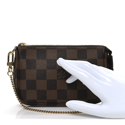 Louis Vuitton Damier Ebene Mini Pochette Accessories 2 of 8