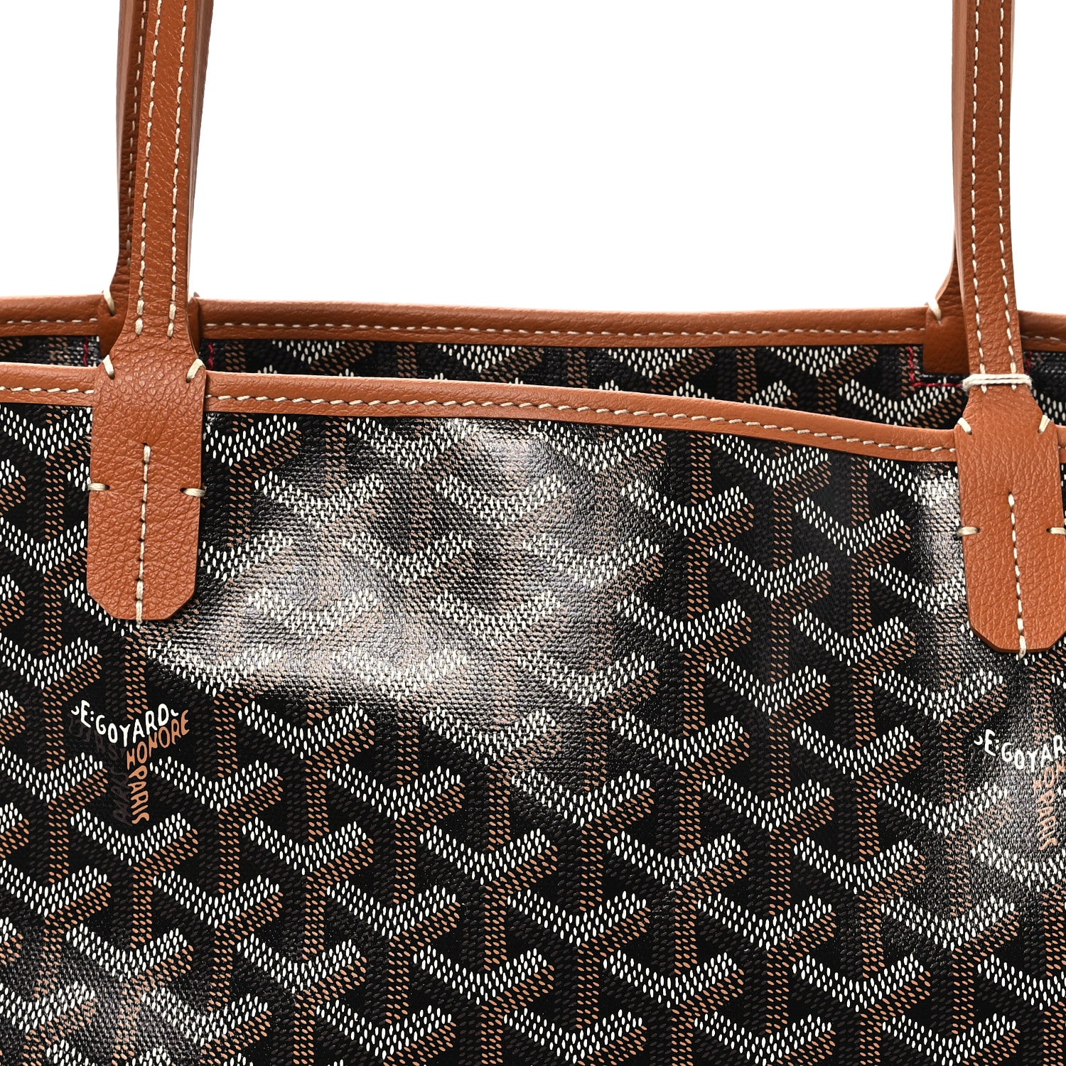 Goyard Goyardine Artois MM Black Gold 8 of 10